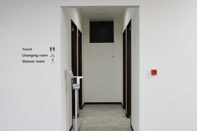 シャワールームの写真