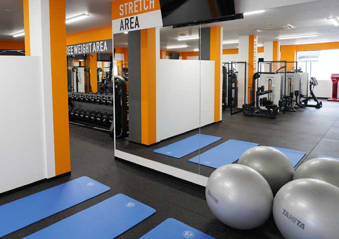 ストレッチエリア 写真