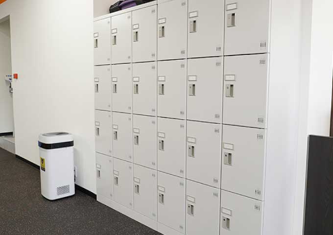 有料ロッカー 写真