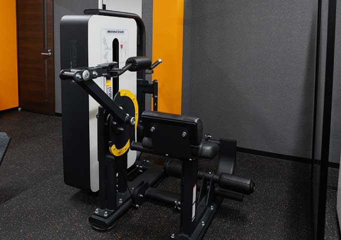 アブドミナルクランチ 写真